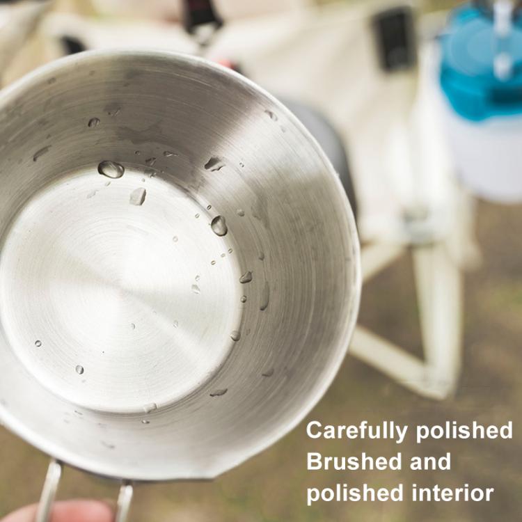 Portable Foldable Stainless Steel Bowl With Storage Bag Camping Cutlery Set, AOTU AT6440 2pcs 500ml, AOTU AT6440 4pcs 300ml, AOTU AT6440 2pcs 300ml+2pcs 500ml, AOTU AT6440 4pcs 500ml