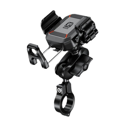 Kewig M33-C1 Outdoor Motorcycle Bike Riding Anti-Theft Shock Absorbing Cell Phone Holder, M33-C1