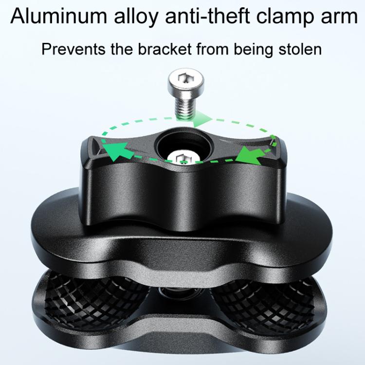 Kewig M33-C1 Outdoor Motorcycle Bike Riding Anti-Theft Shock Absorbing Cell Phone Holder, M33-C1