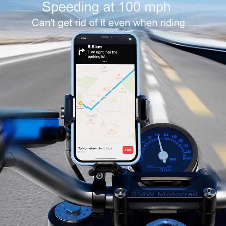 Kewig M33-C1 Outdoor Motorcycle Bike Riding Anti-Theft Shock Absorbing Cell Phone Holder, M33-C1