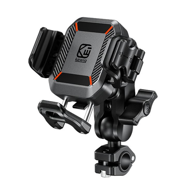 Kewig M33-C3 Outdoor Motorcycle Bike Riding Anti-Theft Shock Absorbing Cell Phone Holder, M33-C3