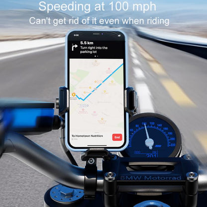 Kewig M33-C3 Outdoor Motorcycle Bike Riding Anti-Theft Shock Absorbing Cell Phone Holder, M33-C3