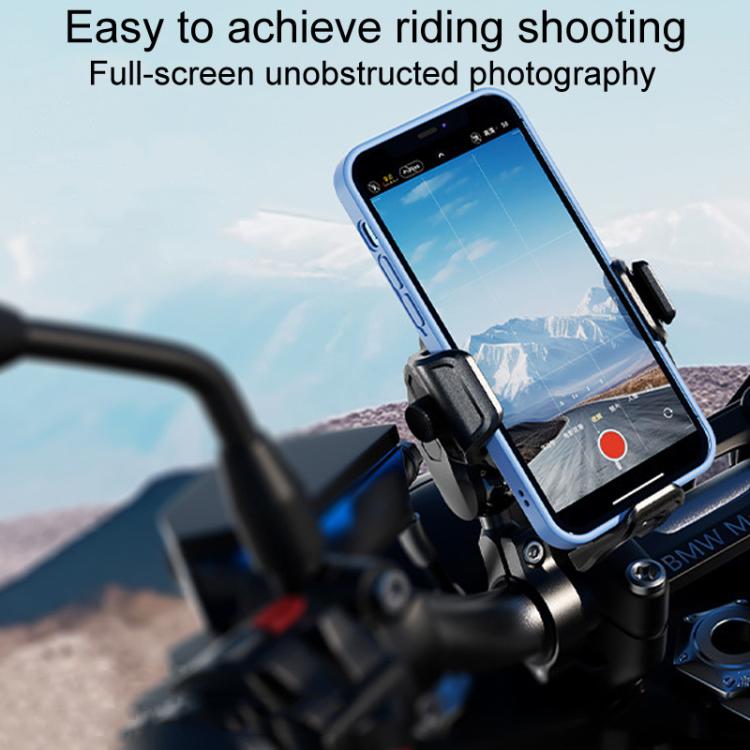Kewig M33-C3 Outdoor Motorcycle Bike Riding Anti-Theft Shock Absorbing Cell Phone Holder, M33-C3