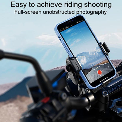 Kewig M33-C3 Outdoor Motorcycle Bike Riding Anti-Theft Shock Absorbing Cell Phone Holder, M33-C3