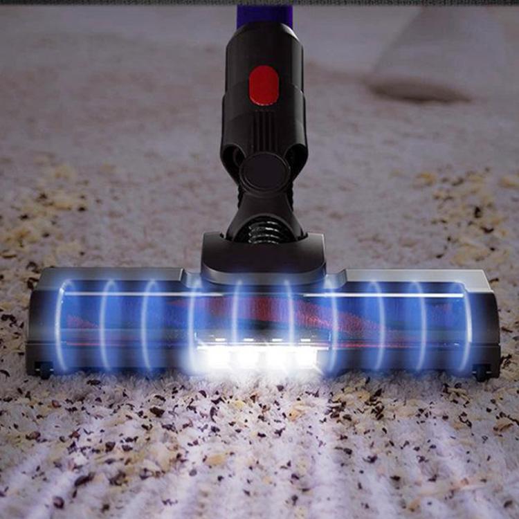 For Dyson V7 / V8 / V10 / V11 Vacuum Cleaner Floor Brush Head With LED Light, 03A Soft Velvet, 03B Roller Soft Velvet, 03B Roller Carpet