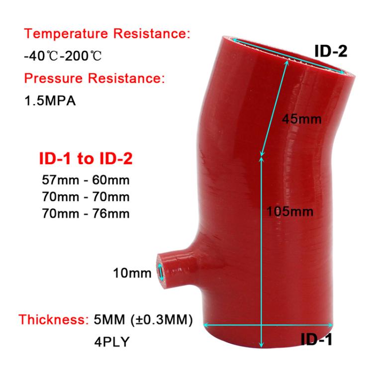 For Mazda 3 / 6 / CX-4 / Axela Car High Flow Cold Air Intake Filter, 1.5L-60-BK, 1.5L-60-RD, 2.0L-70-BK, 2.0L-70-RD, 2.5L-76-BK, 2.5L-76-RD