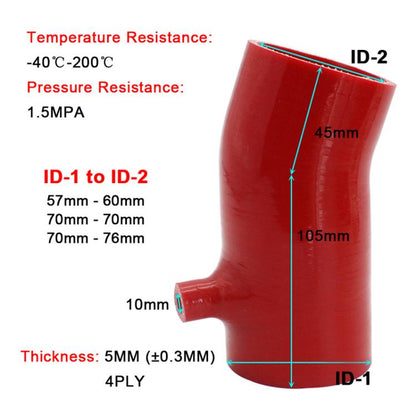 For Mazda 3 / 6 / CX-4 / Axela Car High Flow Cold Air Intake Filter, 1.5L-60-BK, 1.5L-60-RD, 2.0L-70-BK, 2.0L-70-RD, 2.5L-76-BK, 2.5L-76-RD