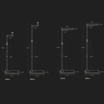 Xiaotian Household Floor-standing Hidden Projector Telescopic Bracket, 1.2m Bend Model
