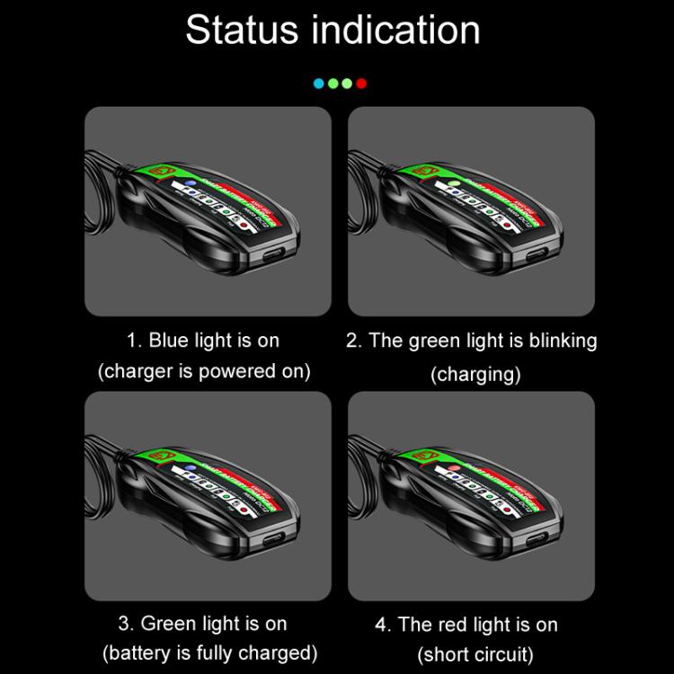 Kewig B12 Motorcycle Lead-Acid Battery Modified Charger