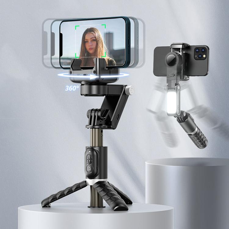 TokQi Q18 Desktop Wireless Remote Control Handheld Gimbal Stabilizer Fill Light Selfie Stick Tripod