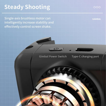 TokQi Q18 Desktop Wireless Remote Control Handheld Gimbal Stabilizer Fill Light Selfie Stick Tripod