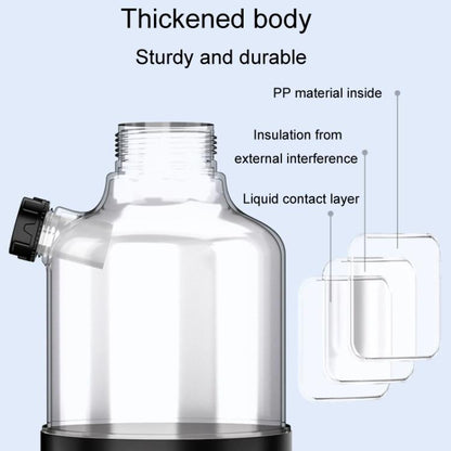 Handheld Home Car Wash Foam Sprayer High Pressure Side Opening PA Bottle, 2L