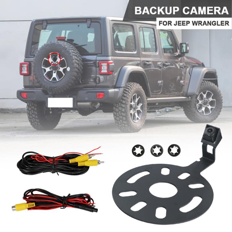 For Jeep Wrangler 2007-2018 Car Backup Tire Rear View Camera, JW-1