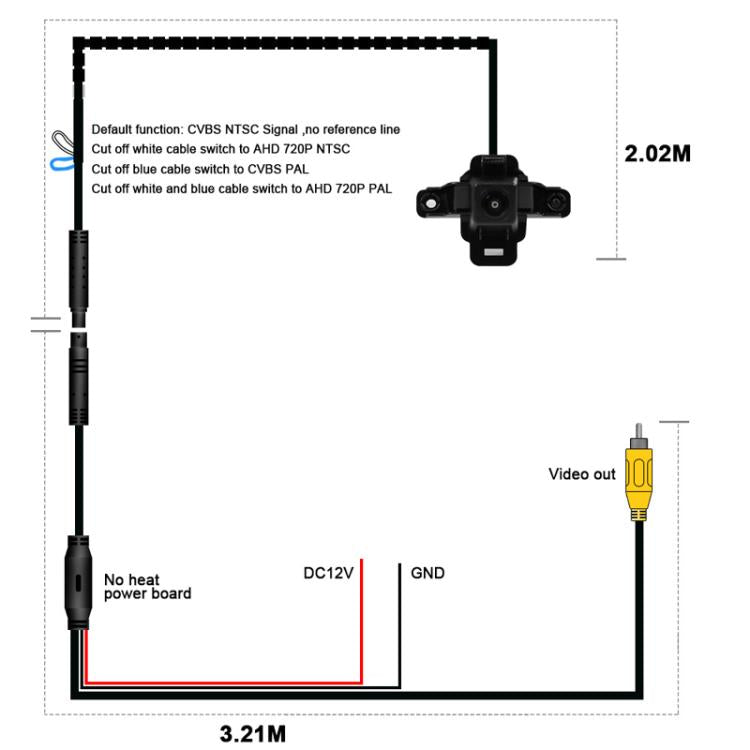 For Subaru Forester 2019 Car Front View Camera, QS8218