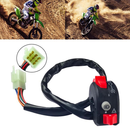 Motorcycle Modification Accessories Handlebar Faucet Start And Stop Double Flash Switch