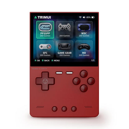 TRIMUI BRICK Open Source Pocket Console Portable Wireless Bluetooth HD Retro Arcade, Standard No Card, 64G, 128G, 256G