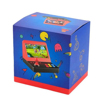 AMPOWN RETRO 7 inch Large Screen Handheld Console Rocker Game Player Open Source Retro Arcade, With Dual Grip