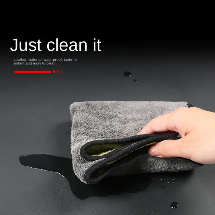 For Tesla Model Y Anti-scratch Trunk Pad Trunk Tailgate Dirt-resistant Protective Plate, TPE Model, Leather Model