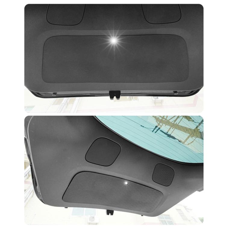 For Tesla Model Y Anti-scratch Trunk Pad Trunk Tailgate Dirt-resistant Protective Plate, TPE Model, Leather Model