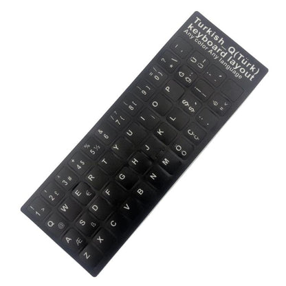 Laptop Keyboard Sticker, Ukraine, Turkish, Swedish, Polish, Farsi