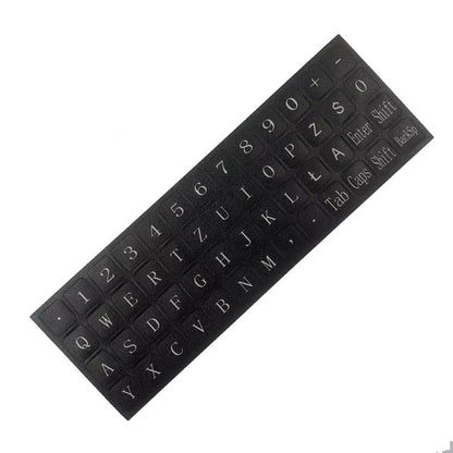 Laptop Keyboard Sticker, Ukraine, Turkish, Swedish, Polish, Farsi