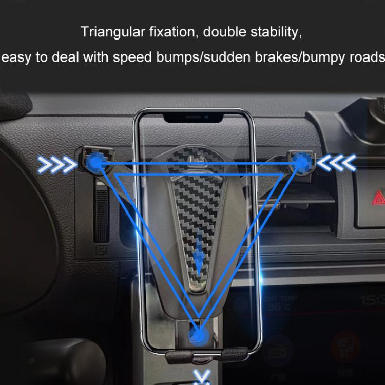 Vehicle Air Ooutlet Gravity Navigation Phone Bracket