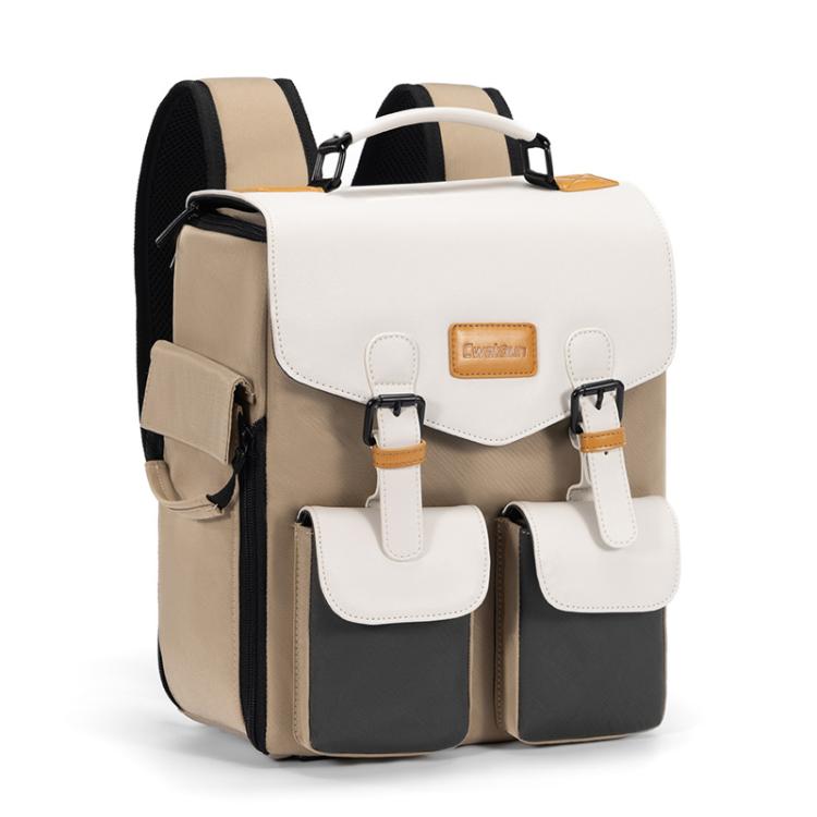 Large Capacity DSLR Camera Storage Bag Casual Double Shoulder Load Reducing Breathable Backpack, D171 Small