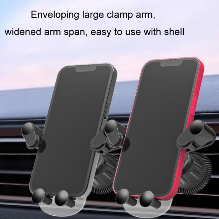 Car Air Outlet Navigation Transparent Gravity Bracket