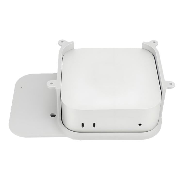 For Mac Mini M4 Under Desk Stand Hanging Wall Perforated Desktop Bracket With Screws