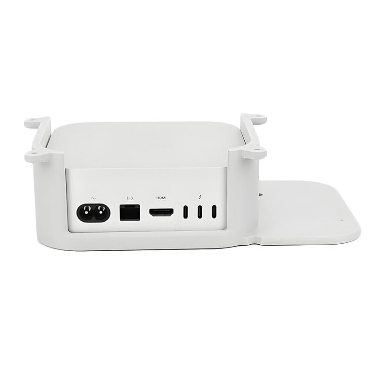 For Mac Mini M4 Under Desk Stand Hanging Wall Perforated Desktop Bracket With Screws