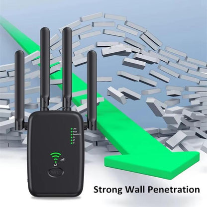 Urant U11 300Mbps 2.4G Wireless Repeater WiFi Signal Amplifier Support WPS Quick Setting, EU Plug White, EU Plug Black, US Plug White, US Plug Black, UK Plug White, UK Plug Black