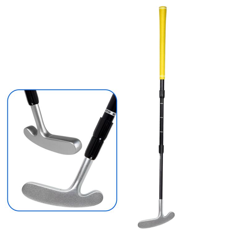 43-90cm Golf 3-section Telescopic Putter Two-way Left and Right Hand Practice Putting