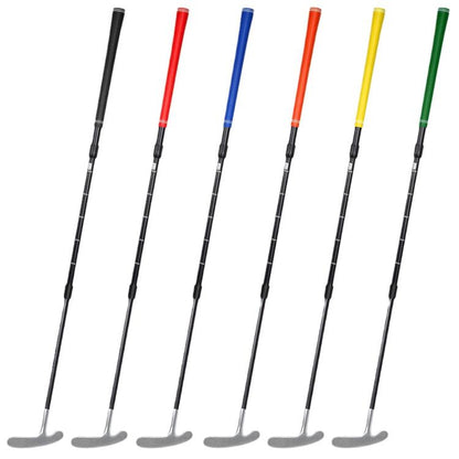 43-90cm Golf 3-section Telescopic Putter Two-way Left and Right Hand Practice Putting