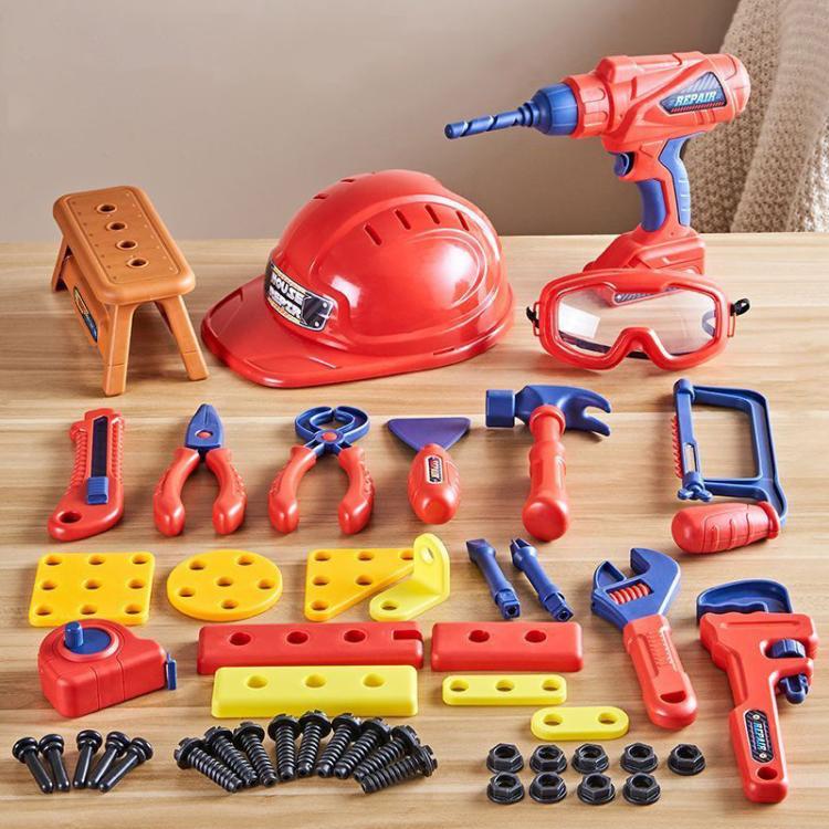 Children Simulation Repair Tools Pretend Play Toys Set, 46pcs / Set, 47pcs / Set, 48pcs / Set