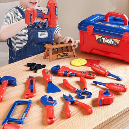 Children Simulation Repair Tools Pretend Play Toys Set, 46pcs / Set, 47pcs / Set, 48pcs / Set