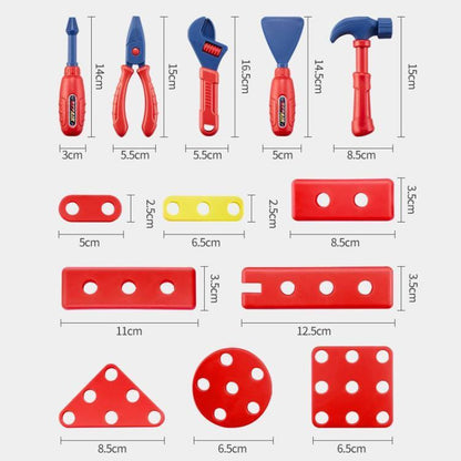 Children Simulation Repair Tools Pretend Play Toys Set, 46pcs / Set, 47pcs / Set, 48pcs / Set