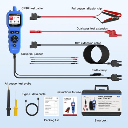 OBDResource Professional Automobile Circuit Analysis Injector Tester