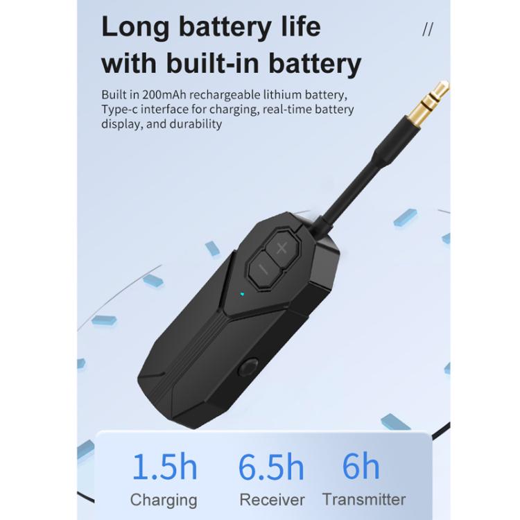 2 In 1 Aux Car Bluetooth 5.4 Audio Receiver Transmitter, M126