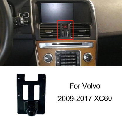 For Volvo Left Driving Car-Mounted Special Mobile Phone Navigation Bracket Base, 09-17 XC60, 15-23 XC90, 16-23 S90 With Glue/V90, 16-23 S90 Buckle/V90, 18-23 XC60, 20-23 S60/V60, 20-23 XC40