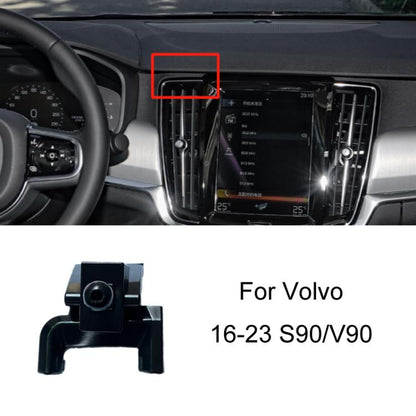 For Volvo Left Driving Car-Mounted Special Mobile Phone Navigation Bracket Base, 09-17 XC60, 15-23 XC90, 16-23 S90 With Glue/V90, 16-23 S90 Buckle/V90, 18-23 XC60, 20-23 S60/V60, 20-23 XC40