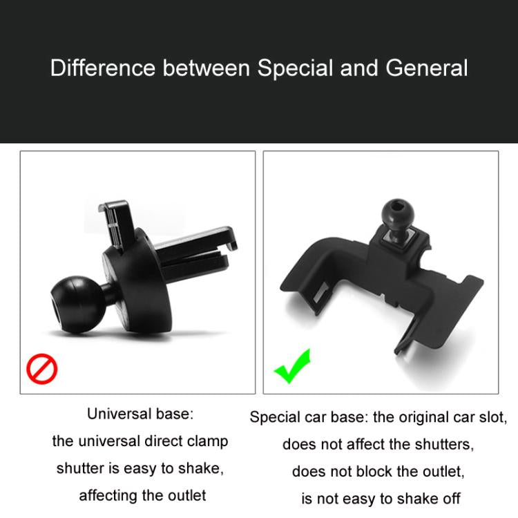 For Volvo Left Driving Car-Mounted Special Mobile Phone Navigation Bracket Base, 09-17 XC60, 15-23 XC90, 16-23 S90 With Glue/V90, 16-23 S90 Buckle/V90, 18-23 XC60, 20-23 S60/V60, 20-23 XC40