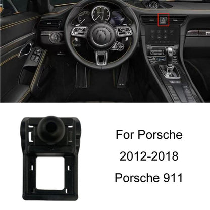 For Porsche Left Driving Car-Mounted Mobile Phone Navigation Holder Base, 10-16 Panamera, 11-15 Cayenne, 12-18 Porsche 911, 14-23 Macan + 18-23 Cayenne, 16-17 Cayenne, 16-23 718, 17-23 Panamera Co-pilot, 17-23 Panamera Instrument Panel, 19-23 Porsche 911