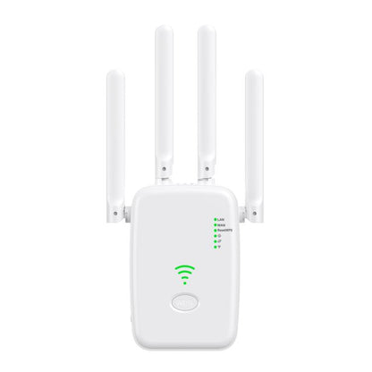 Urant U11 1200Mbps 2.4G&5.8G Wireless Repeater WiFi Signal Amplifier Support WPS Quick Setting, US Plug White, US Plug Black, EU Plug White, EU Plug Black, UK Plug White, UK Plug Black