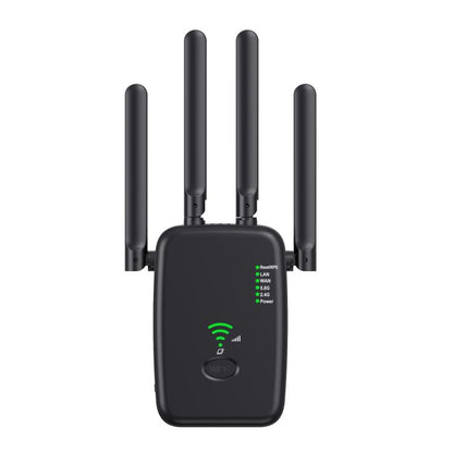 Urant U11 1200Mbps 2.4G&5.8G Wireless Repeater WiFi Signal Amplifier Support WPS Quick Setting, US Plug White, US Plug Black, EU Plug White, EU Plug Black, UK Plug White, UK Plug Black