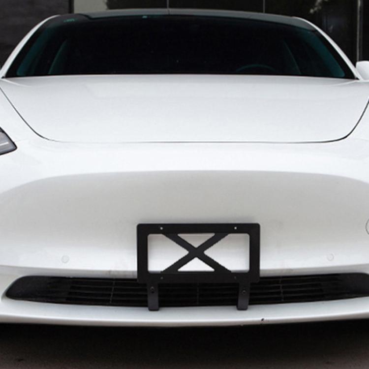 American Standard License Plate Frame Aluminum Alloy License Plate Bracket, For Tesla Model 3, For Tesla Model Y