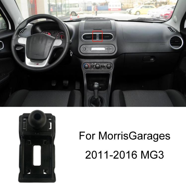 For Morris Garages Left Driving Car-Mounted Special Mobile Phone Navigation Bracket Base, 11-16 MG3, 17-21 MG6, 17-21 ZS/EZS, 17-22 ZS/EZS, 18-20 HS, 21-22 MG5, 22 ONE, 22 MG5 Scorpio