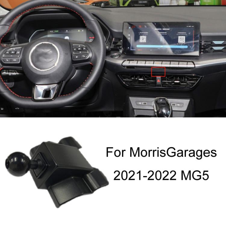 For Morris Garages Left Driving Car-Mounted Special Mobile Phone Navigation Bracket Base, 11-16 MG3, 17-21 MG6, 17-21 ZS/EZS, 17-22 ZS/EZS, 18-20 HS, 21-22 MG5, 22 ONE, 22 MG5 Scorpio