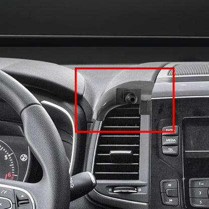 For Renault Left Driving Car-Mounted Special Mobile Phone Navigation Bracket Base, 9-16 Koleos, 15-19 Koleos, 16-19 Koleos
