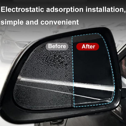 Car Side Window Rearview Mirror Rainproof Film Nano Anti-fog Sticker, For Tesla Model 3, For Tesla Model Y, For Tesla Model S