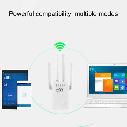 Urant U9 300Mbps 2.4G Wireless Repeater WiFi Signal Amplifier Support WPS Quick Setting, US Plug White, EU Plug White, US Plug Black, EU Plug Black, UK Plug White, UK Plug Black, AU Plug White